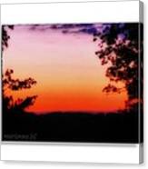 Soft Sunset In The Smokies Canvas Print