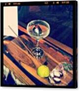 Souk Martini Absolut Tea Vodka, Lychee Canvas Print