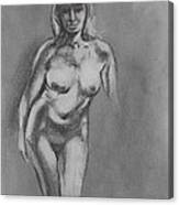 Standing Woman Canvas Print