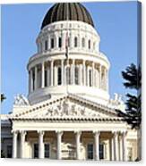 State Of California Capitol Building . 7d11738 Canvas Print