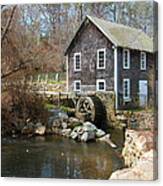 Stonybrook Gristmill In Ma Canvas Print