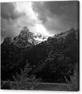 Stormy Mountaintop Canvas Print