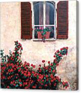 Studio Window Canvas Print