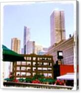 Sun Deck #chicago Canvas Print