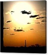 Sunset From Sonoran Gateway Trailhead Canvas Print