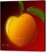 Sweet Peach 1 Canvas Print