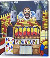 The Funhouse Castle Canvas Print