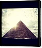 The Great Pyramid Of Giza - Egypt Canvas Print