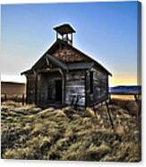 The Old School House Canvas Print