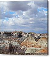 The Sky Clears By Blue Mesa Canvas Print