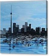Toronto Cn Tower Canvas Print