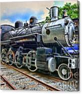 Train - Steam - 385 Fully Restored Canvas Print