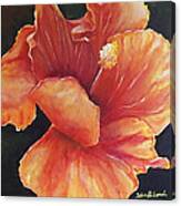 Tropical Flower Canvas Print