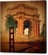 Two Of San Francisco Famous Scenery Canvas Print