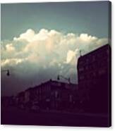 #ulap #clouds #toronto Canvas Print