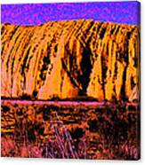 Uluru 3 Canvas Print