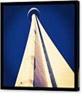 Under The Cn Tower. #building #downtown Canvas Print
