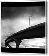 Untitled #10-overpass Canvas Print