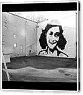 Untitled #7-anne Frank Canvas Print