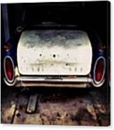Vehicles - Classic Car Being Fixed #car Canvas Print