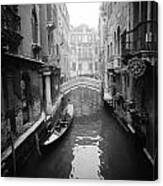 Venice Canal Canvas Print