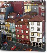 Vibrant Porto Canvas Print
