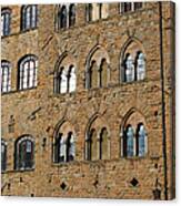 Volterra Wall Of Windows Canvas Print