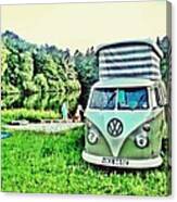 #vw That's Camping Canvas Print