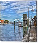 Waterfront In Naples Florida Canvas Print