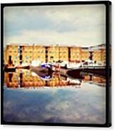 Waterfront Reflections  Canvas Print