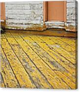 Weathered Monterey Building Canvas Print