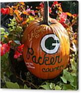 Welcome To Packer Country Canvas Print