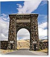 Welcome To Yellowstone Canvas Print