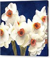 White Bouquet Canvas Print
