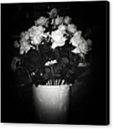 White Roses #iphonesia #iphoneonly Canvas Print