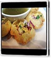 Who Loves Pani Puri? Classic Indian Canvas Print