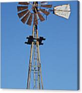 Windmill At For-mar 3489 Canvas Print