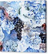 Winter Grapes Iii Canvas Print