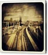 #wolverhampton #station #railway Canvas Print
