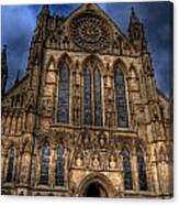 York Minster Cathdral South Transept Canvas Print