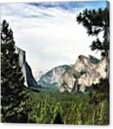 Yosemite Cleaned Up #1987 #california Canvas Print