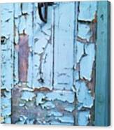 Blue Door In The Old South Canvas Print