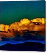 Taos Clouds Ii Canvas Print