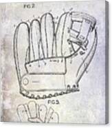 1943 Baseball Glove Patent Canvas Print