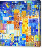 Abstract City #1 Canvas Print