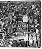Aerial Of Pennsylvania Station #1 Canvas Print