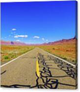 Arizona Desert Highway #3 Canvas Print