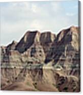 Badlands Of South Dakota #1 Canvas Print