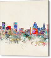 Baltimore Skyline #1 Canvas Print