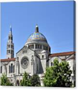 Basilica Of The National Shrine Of The Immaculate Conception - Washington Dc #1 Canvas Print